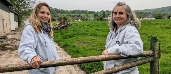 Die Vorstände Melanie Schneider und Nicole Bode freuen sich über die guten Bedingungen an dem neuen Standort in Stahle. - © Burkhard Battran