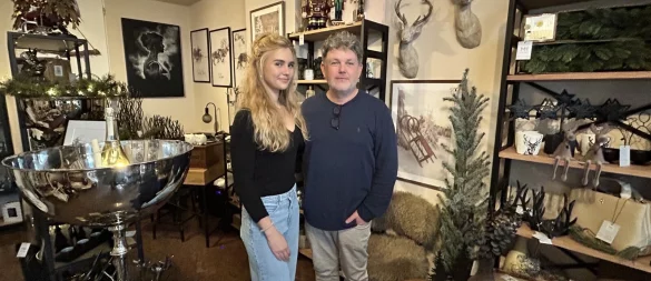 Maureen und Marcus Hanke eröffnen mit "MH Living" ein neues Geschäft in der Bad Oeynhausener Innenstadt. - © Nicole Sielermann