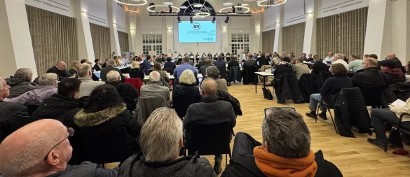 Am 19. November war Sabine Reinknecht (AfD) während der Sitzung des Rates im Kurhaus abgewählt worden. - © Sven Kienscherf