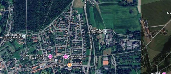 Auf dem Plan des Vereins "Ländlicher Raum aktiv" ist der mögliche Bürgerradweg rot markiert und auch der kleine Lückenschluss ab der Kreuzung Pyrmonter Straße. - © Hubert Ebers