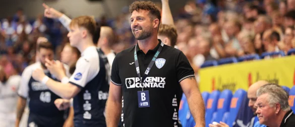 Florian Kehrmann hat ein Grinsen im Gesicht. - © Paul Cohen