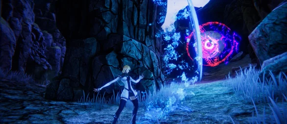 In "Anima: Gate of Memories Remaster" erleben wir die Reise einer namenlosen Protagonistin, die an einen uralten Dämon gebunden ist. - © Anima Project