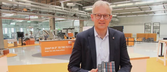 Dr. Sebastian Durst (44) ist seit knapp einem Jahr Sprecher der Geschäftsführung (CEO) bei Weidmüller in Detmold. Im Interview mit der LZ spricht er über den runden Geburtstag des Unternehmens, den Mut zu einer gewaltigen Investition und seine Motivation. - © Dirk Baldus