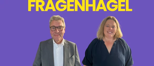 Meinolf Haase (CDU) und Ilka Kottmann (SPD) stellen sich dem LZ-Fragenhagel. - © Seda Hagemann