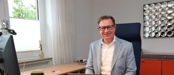 Dr. Niklas Cruse, Interims-Geschäftsführer des Klinikums Lippe. - © Dirk Baldus
