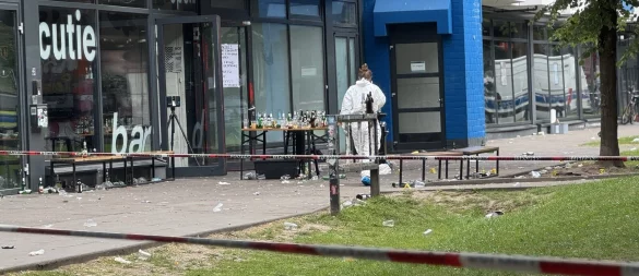 Der 35-jährige Syrer soll mehrere Menschen vor dem "Cutie" in Bielefeld angegriffen haben. - © Paul Brinkmann