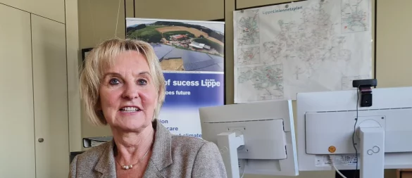 Dinge bewegen, Projekte aus der Taufe heben, am liebsten zum Wohl und Schutz der Menschen und der Umwelt: Das hat Verwaltungsvorstand Dr. Ute Röder im Kreishaus besonders viel Spaß gemacht. Auch wenn das der anstrengendste Job war, den sie jemals hatte, wie sie sagt. - © Marianne Schwarzer