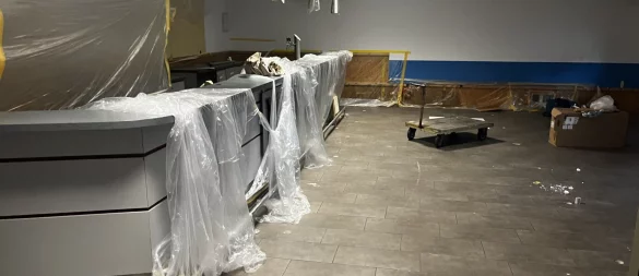 Das Vereinshaus am Rennekamp muss nach einem Wasserschaden renoviert werden. - © Bildrechte: FC Fortuna