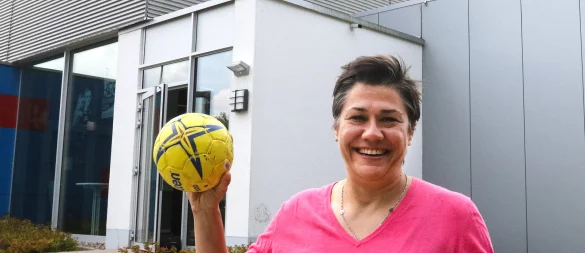 Iva Kanjugovic ist die neue Jugendkoordinatorin bei der HSG Blomberg-Lippe. - © Oliver König