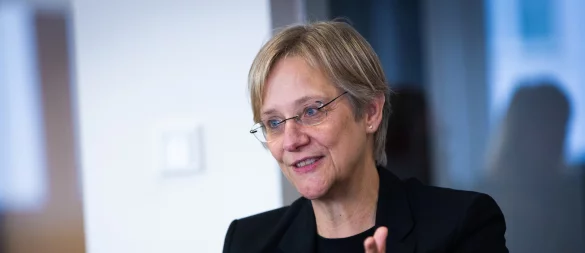 Ganz leere Hände hat Unirektorin Angelika Epple zwar nicht, aber die Etatkürzungen setzen ihr auch persönlich zu, sagt sie im Exklusivinterview mit dieser Redaktion. - © Mike-Dennis Mueller / www.mdm.photo