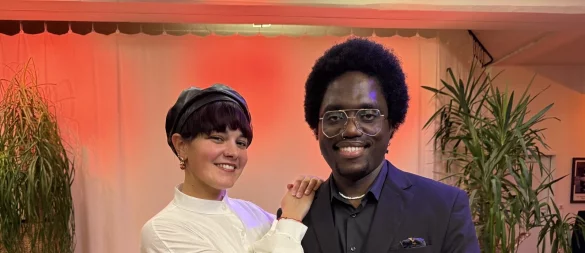 Zwei Menschen, eine Leidenschaft: Kizomba ist für Giorgia Pattaro (l.) und Kinkela Matondo mehr als Tanz – es ist Kultur und Verbindung. - © Sevim Hangül