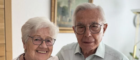 Inge und Erwin Heißenberg feiern Eiserne Hochzeit. - © Sandra Castrup