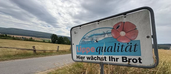 Dunkle Wolken über einem vertrauten Schild: Wie es mit Lippequalität weitergeht, ist ungewiss. - © Martin Hostert