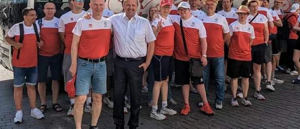 Eine Delegation aus Luxemburg besuchte im Juni 2023 Kalletal während des Projekts "#ZusammenInklusiv – Host Town Programm im Rahmen der Special Olympics World Games. - © Gemeinde Kalletal