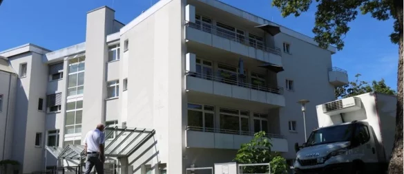 Auch das Ameos-Klinikum in der Waldstraße ist wahrscheinlich von dem Cyberangriff betroffen. Und es sind möglicherweise Daten von Patienten und Mitarbeitern in fremde Hände gelangt. - © Alexandra Schaller