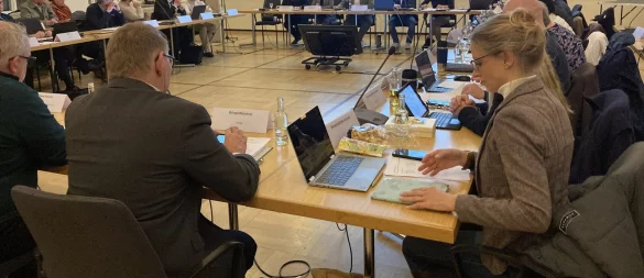 Bei der konstituierenden Ratssitzung beschlossen die Mitgleider auch die Bildung von Fachausschüssen. - © Cordula Gröne