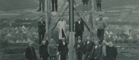 Vor 90 Jahren ist das Osterkreuz aufgestellt worden. - © Dechenverein Lügde