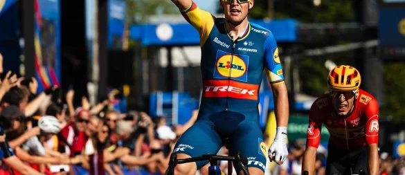 Die Lidl Deutschland-Tour wird am 21. und 22. August in Herford Station machen. Die bis zu 15 Kilometer lange Strecke durchs Stadtgebiet ist zeitweise für den Verkehr gesperrt. Das sorgt für Debatten. - © deutschland-tour