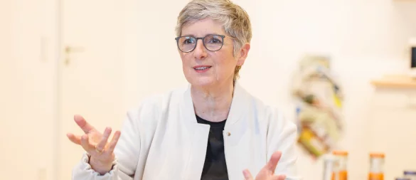 Britta Haßelmann, Co-Fraktionsvorsitzende der Grünen im Bundestag, will für Veränderung eintreten. - © Oliver Krato