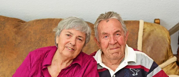 Sabine und Horst Schwarz feiern Diamantene Hochzeit. - © Nicole Ellerbrake
