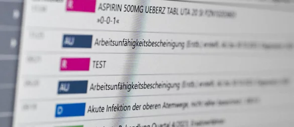 Einblick in die elektronische Patientenakte: Die Diskussionen um Datenschutz und Zugriffsrechte gehen weiter. - © picture alliance/dpa