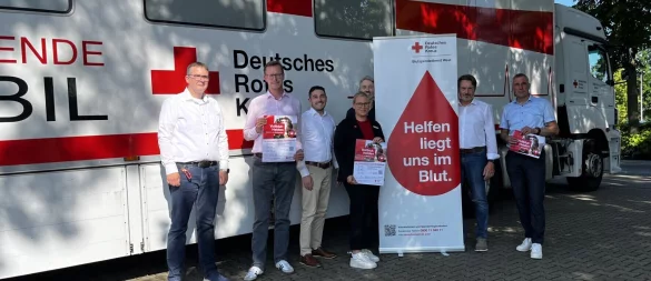 Das DRK ruft zur Blutspende auf. - © DRK Bad Salzuflen