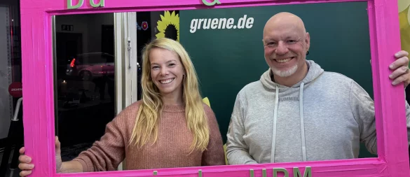 Lena Gerke, vertreten durch Carsten Aust, leitet die Fraktion. - © Bildrechte: Bündnis 90/Die Grünen Horn-Bad Meinberg