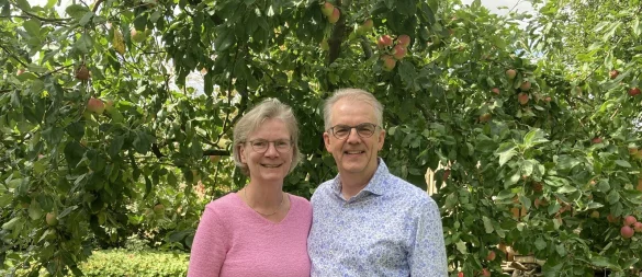 Sabine und Karsten Uhlendorff engagieren sich in der Selbsthilfegruppe für am Peutz-Jeghers-Syndrom Betroffene. - © Cordula Gröne