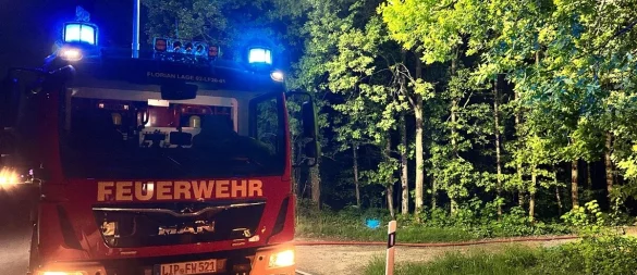 Die Feuerwehr verhinderte Schlimmeres. - © Feuerwehr Lage