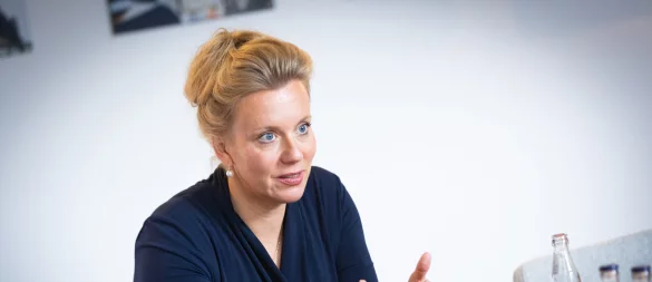 Interview mit NRW-Wissenschafts- und Kulturministerin Ina Brandes (CDU). - © Mike-Dennis Mueller