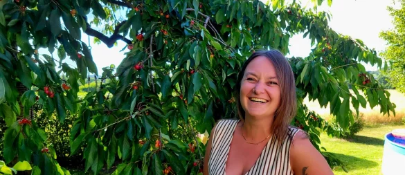 Kristina Eitner möchte für Menschen mit Behinderung einiges bewegen. - © Vasco Stemmer