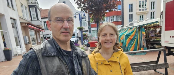 Hanns-Jürgen Hammesfahr und Petra Kuhfus haben einen umfangreichen Antrag auf den Weg gebracht. Bündnis90/Die Grünen möchten, dass es in Lage sauberer wird. Sie haben einige Vorschläge, wie das gelingen könnte. - © Astrid Sewing