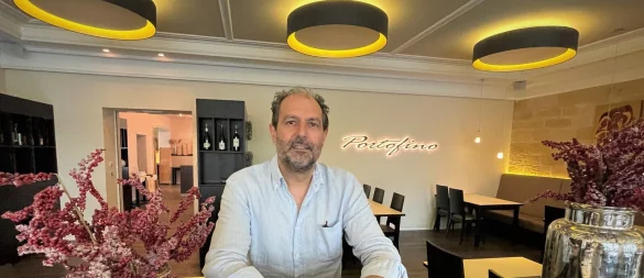 Vincenzo Mete gibt das Hotel-Restaurant "Portofino" in Bielefeld-Brackwede an der Cheruskerstraße auf. - © Susanne Lahr