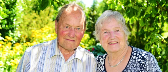 Helma und Fritz Stukenbrok feiern ihre Diamantene Hochzeit - © Nicole Ellerbrake