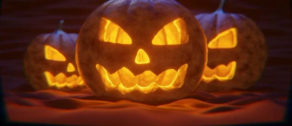 Zu Halloween wird es schaurig-schön im Kreis Lippe. - © Symbolbild: Pixabay