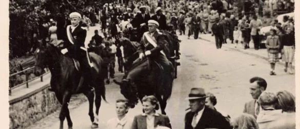Ein Blick in die Vergangenheit: historisches Foto vom Schützenfest des Schützenvereins Lüdenhausen. - © Schützenverein Lüdenhausen