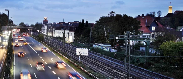 Zwischen 22 und 6 Uhr soll auf dem OWD nun bald Tempo 60 gelten. - © Sarah Jonek