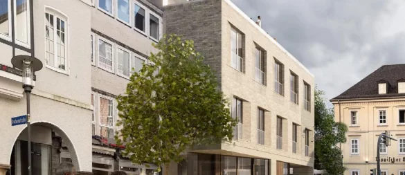 Die Stadt Detmold möchte das Hornsche Tor in Eigenregie entwickeln. Man befürchtet, dass es sonst zu einem Spekulationsobjekt verkommen könnte. - © Duprée Architekten Lemgo