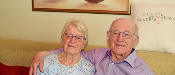 Ursula und Heinz Unverzagt feiern Eiserne Hochzeit. - © Nicole Ellerbrake