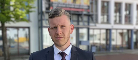 Felix Hermann Hampe tritt als Bürgermeisterkandidat für Augustdorf an. - © AfD Augustdorf
