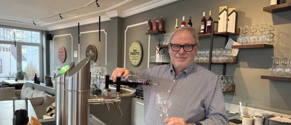 Harry Lappenbusch hat das "Harry´s am Hafermarkt" eröffnet und sich damit gastronomisch vergrößert. - © Sandra Castrup
