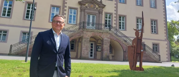 Marco Müllers aus Schieder tritt in Schieder-Schwalenberg als parteiloser Bürgermeisterkandidat an. - © Michaela Weiße