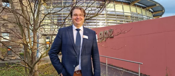 Dr. Ralf Marquard, Chefarzt des Gemeindepsychiatrischen Zentrums in Detmold, ist Experte für Chorea Huntington. - © Carolin Brokmann-Förster