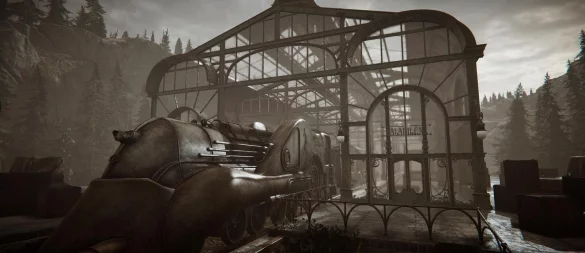 Ohne ihn geht im Syberia-Universum nichts: Mit diesem mechanischen Zug reisen Kate Walker und Automat Oscar in Richtung Osten. - © Microids