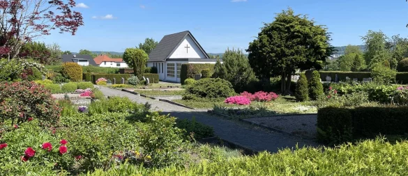 Der Friedhof Laubke - © Friedhofsverein