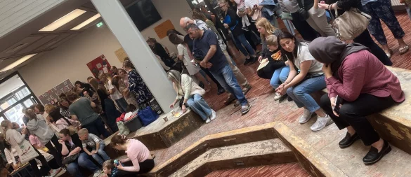Die Schülerinnen und Schüler brachten sich bei der Projektwoche mit vielen Ideen ein. - © Gesamtschule Aspe