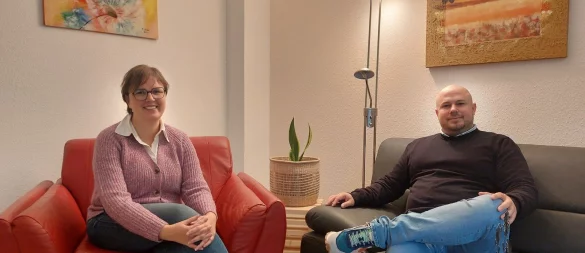 Waldemar Pokrant, Einrichtungsleiter der "Startbahn 53" und der "Domäne", unterstützt Ann-Christin Hausmann-Starke seit Juni dieses Jahres nun auch im Vorstand. - © Michaela Weiße