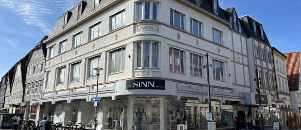 Das Modehaus Sinn wird wie gehabt fortgeführt. - © Jana Beckmann