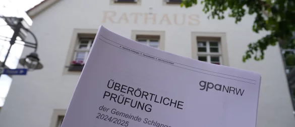 Die Gemeindeprüfungsanstalt NRW hat sich turnusgemäß mit der Gemeinde Schlangen befasst. Die Ergebnisse der "überörtlichen Prüfung" offenbaren Licht und Schatten - © Gemeinde Schlangen