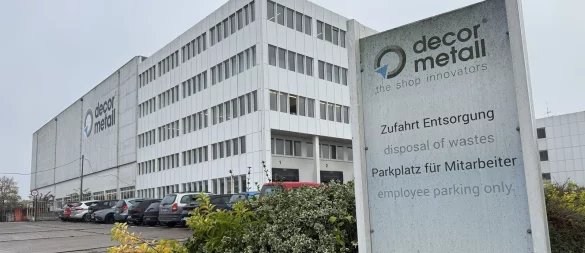 Das Metallbauunternehmen "decor metall" an der Benzstraße hat Insolvenz angemeldet. - © Sven Kienscherf